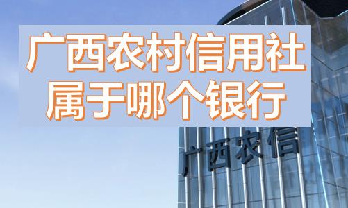 廣西農(nóng)村信用社屬于哪個銀行？農(nóng)村信用社就是農(nóng)商嘛？廣西農(nóng)村信用社和農(nóng)村信用聯(lián)社一樣嗎？是什么級別銀行